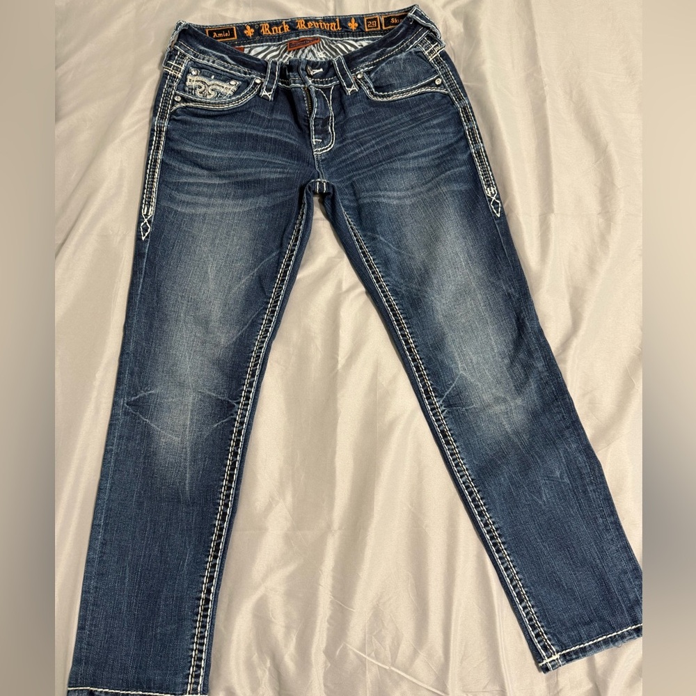 Rock Revival Amiel Skinny Jeans size 29